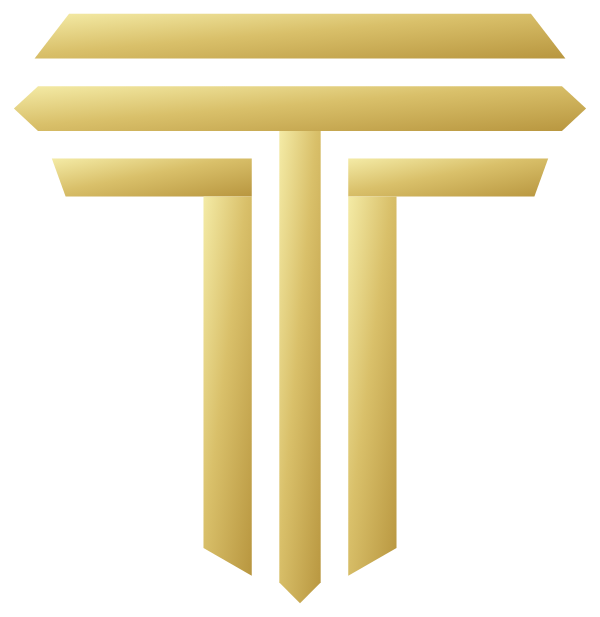 Trouvé T mark (gold)